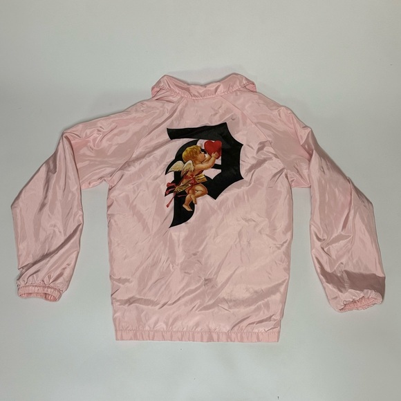 Primitive heart breakers club pink windbreaker women’s xl - Picture 1 of 4